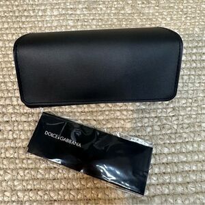 New Dolce & Gabbana eyeglasses case and dust rag